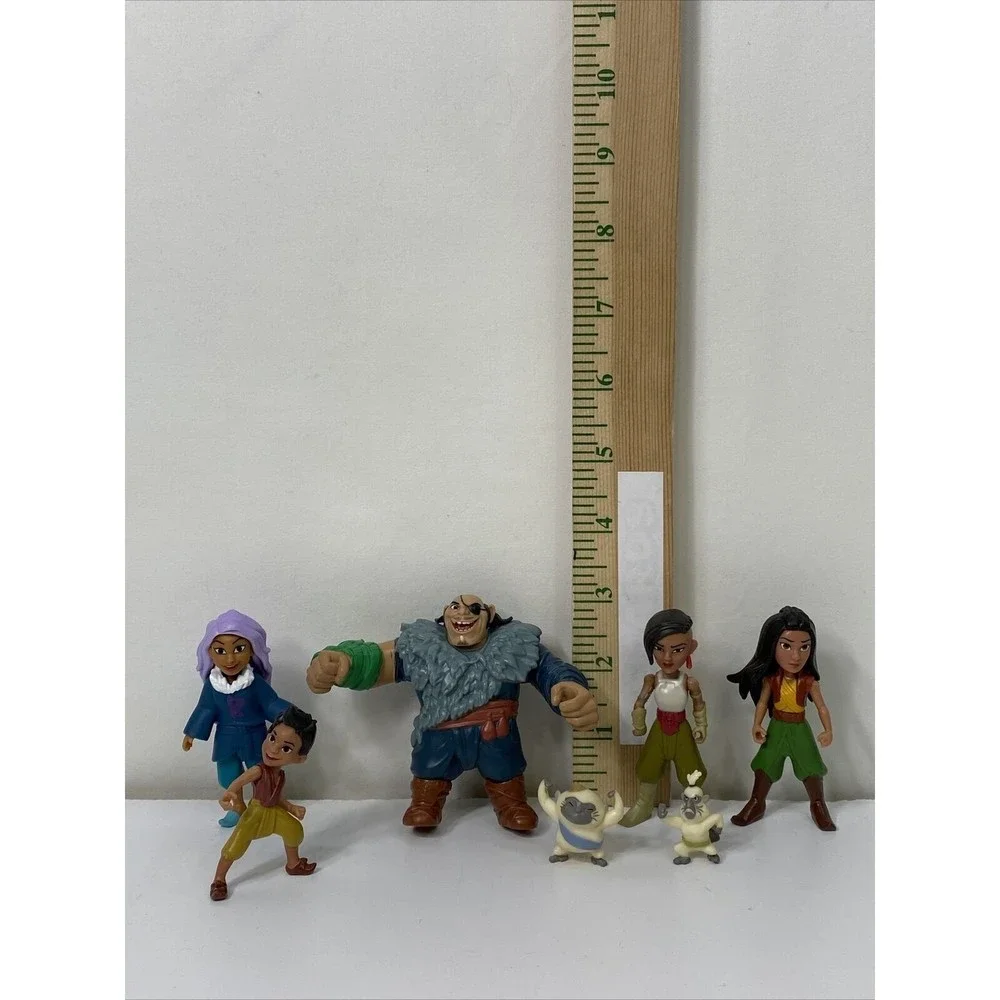 Hasbro Raya And The Last Dragon Kumandra Story Play Set Figures Cake Topper - Picture 5 of 5